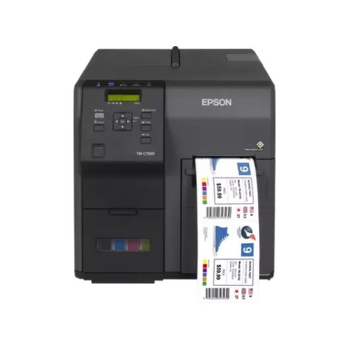 Epson - Stampante industriale per etichette a colori ColorWorks C7500G